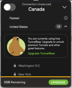 TunnelBear VPN